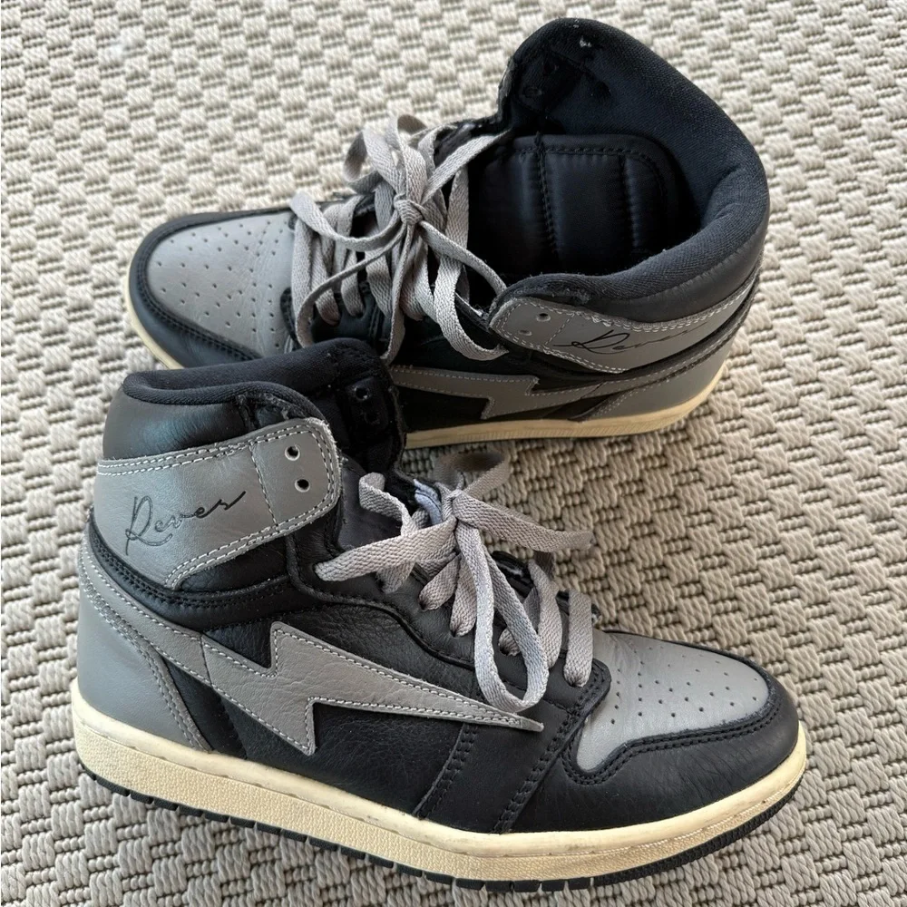 Kool Kiy reeves youth kids 5 shadow black and grey sneaker